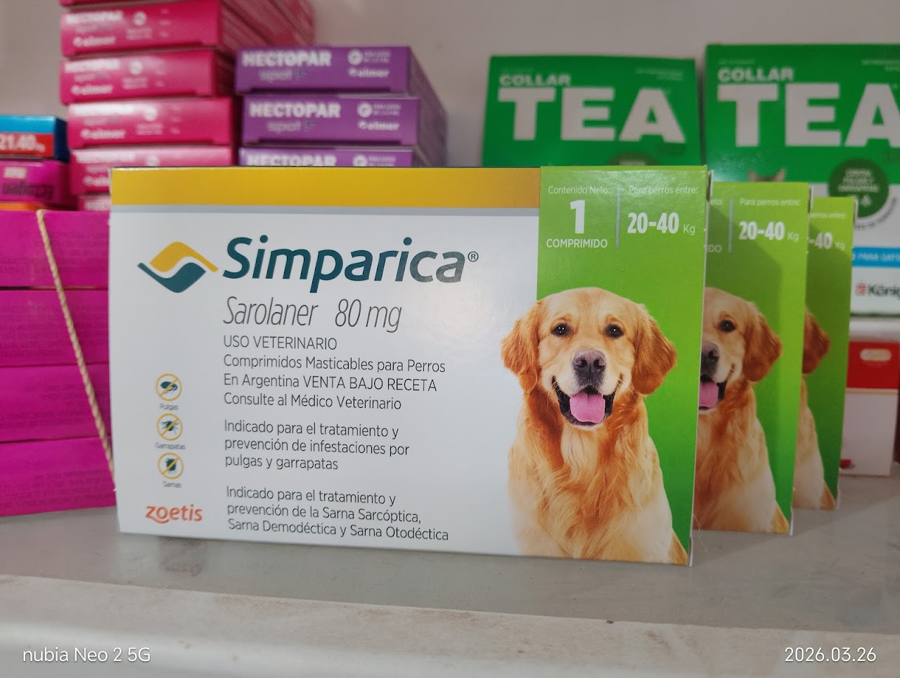Productos de farmacia veterinaria en Centro Médico Veterinario Corrientes